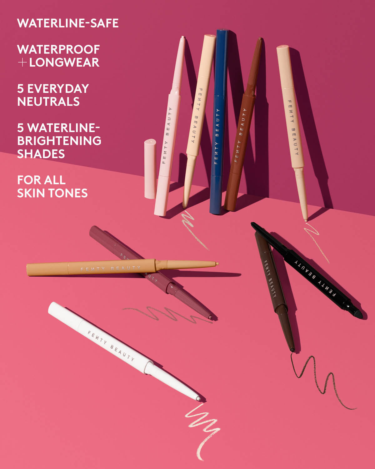 Bold Eye Essentials Bundle: Eyeshadow Stick. Gel Eyeliner + Mascara - Image 5