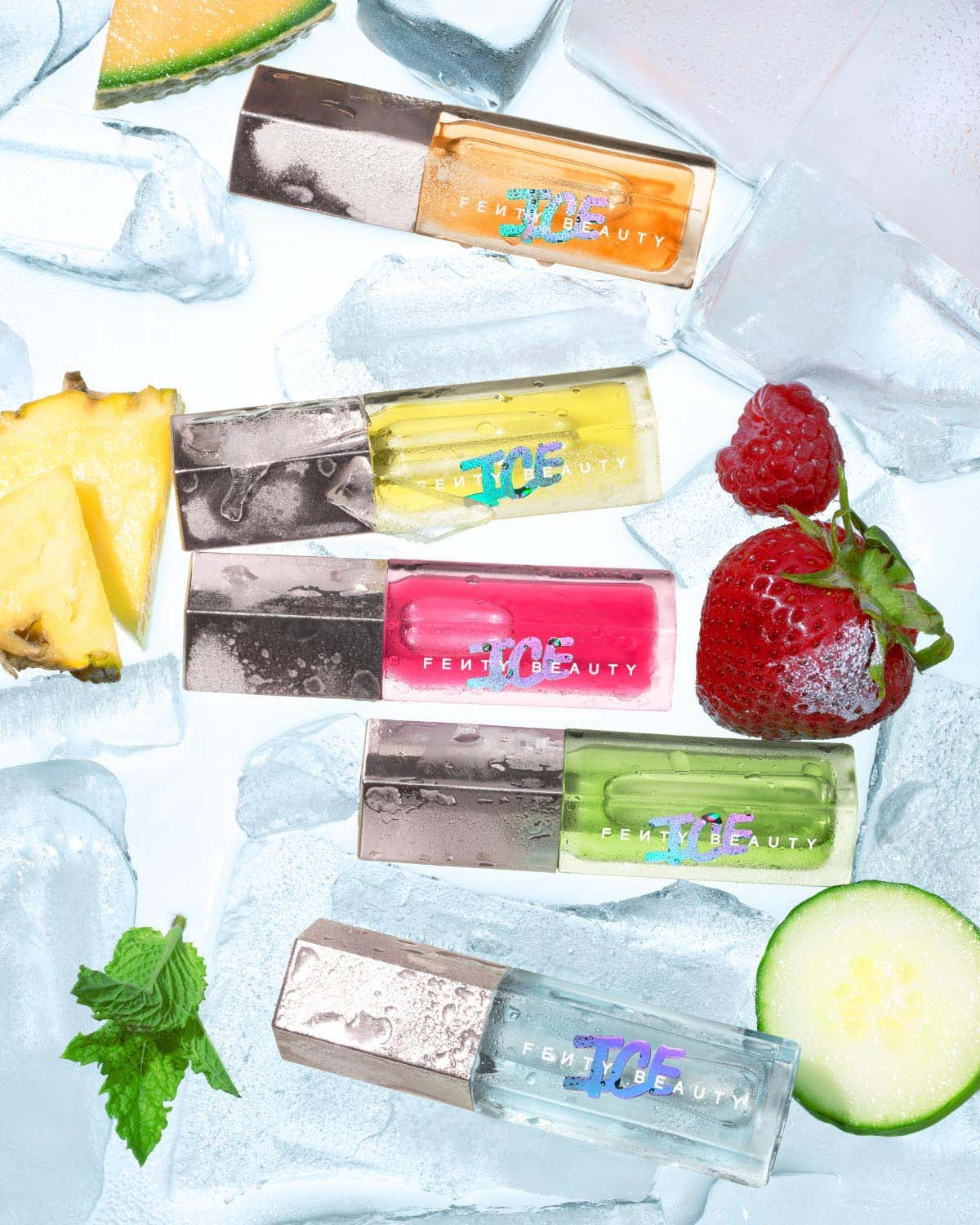 Gloss Bomb Ice Cooling Lip Luminizer — Cucum'brrr - Image 6